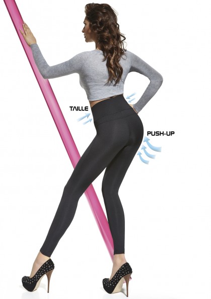 Damen Leggings LIVIA mit Push-Up & Taille Effekt und...
